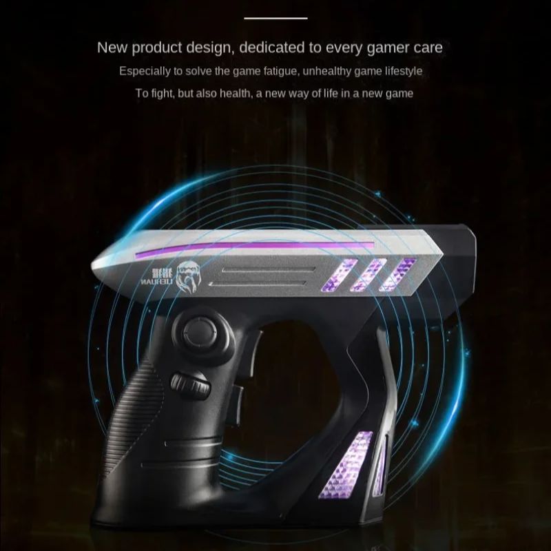 Vertical Mouse Dpi 4000 - เมาส์เกมมิ่งแบบจับแนวตั้ง พร้อมจอยสติ๊กควบคุม ไฟ Breathing Light ความละเอียด
