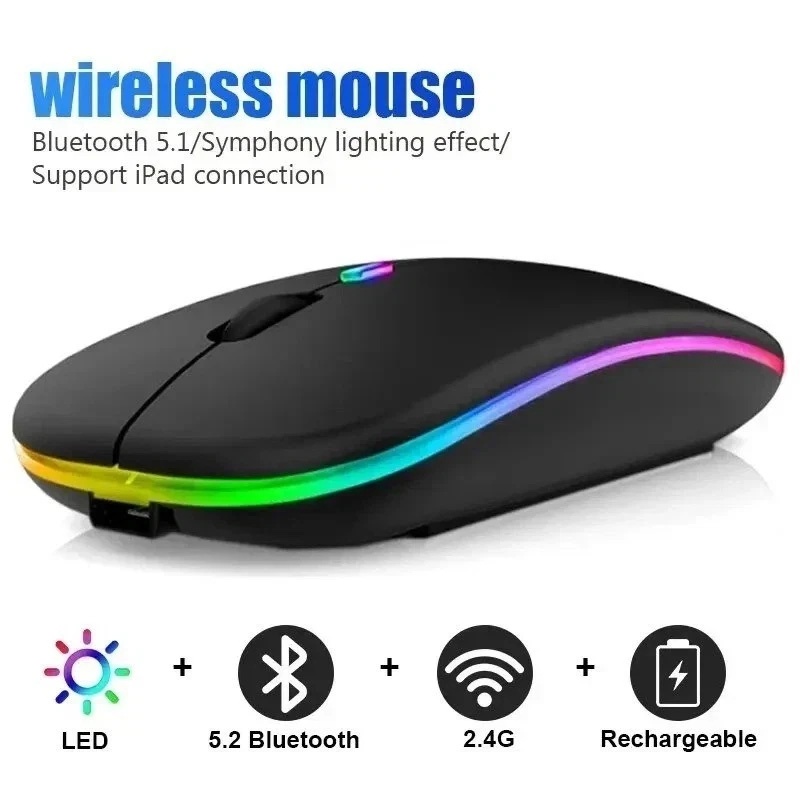 Trackball Mouse Wireless Finger - เมาส์ไร้สาย บลูทูธ โหมดคู่ จับถนัดมือ ควบคุมคอมพิวเตอร์ได้ทุกวัน สำหรับอุปกรณ์บลูทูธ