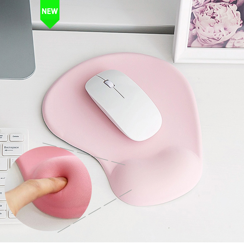 Ergonomic Mouse Pad With Wrist Support - น่ารักสายรัดข้อมือซิลิกาเจลสนับสนุน Pad ได้อย่างอิสระย้าย Office GUARD Mouse