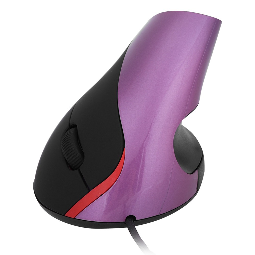 Vertical Mouse Small Hand - เมาส์แนวตั้งแบบมีสาย Comfort Grip 1200DPI 5 ปุ่ม