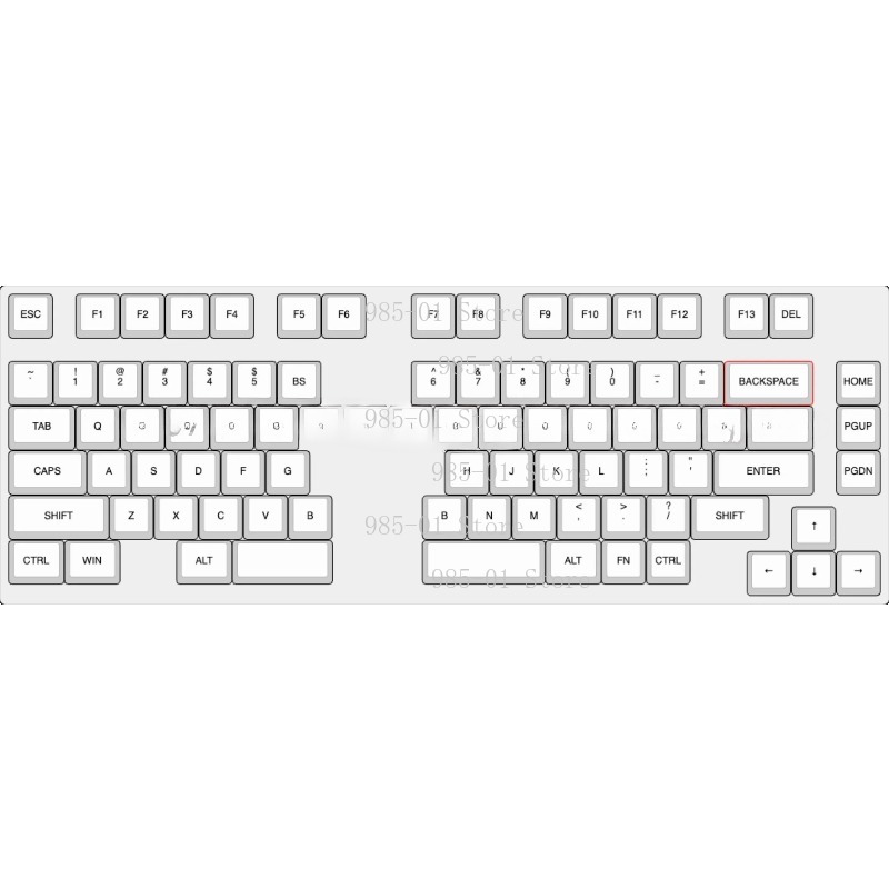 Ergonomic Keyboard Split Mechanical - ชุดคีย์บอร์ดแบบมีสาย 85 ปุ่ม QMK/VIAL คีย์บอร์ดแบบกลไก ปรับแต่งได้