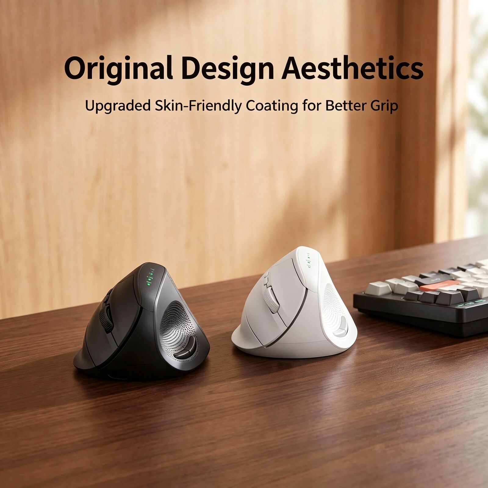 เมาส์ไร้สายแนวตั้งตามหลักสรีรศ - Vertical Mouse Dpi 4000 บทวิจารณ์และราคา