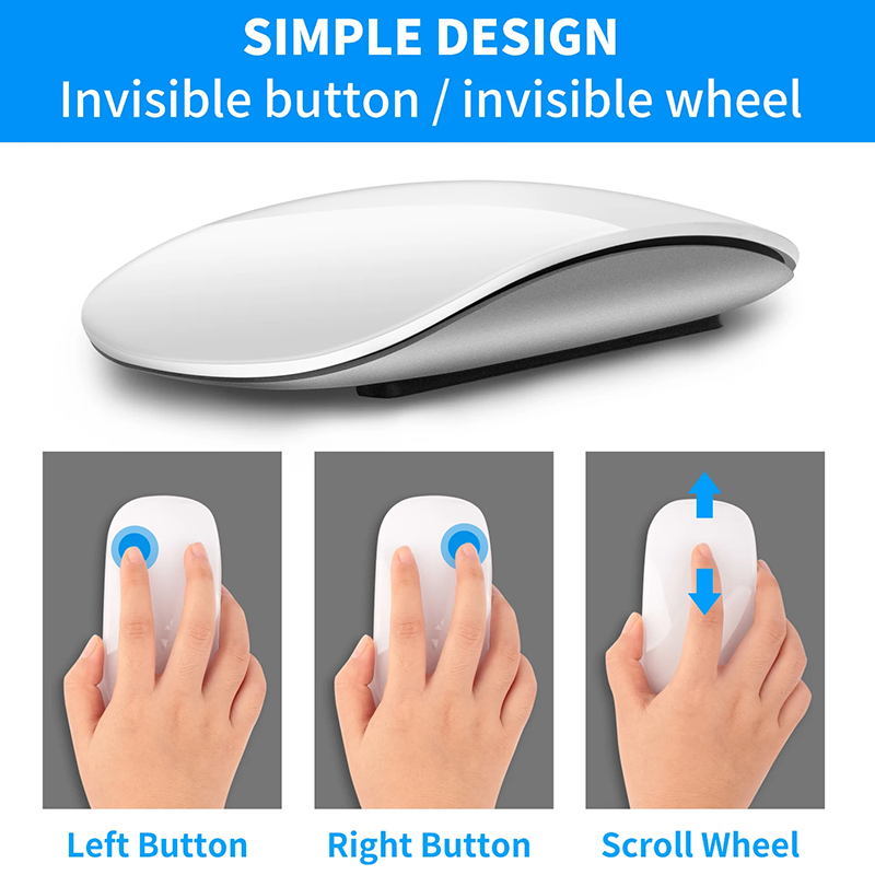 เมาส์ไร้สายแบบสองโหมด Magic รอ - Trackball Mouse Wireless Finger บทวิจารณ์และราคา