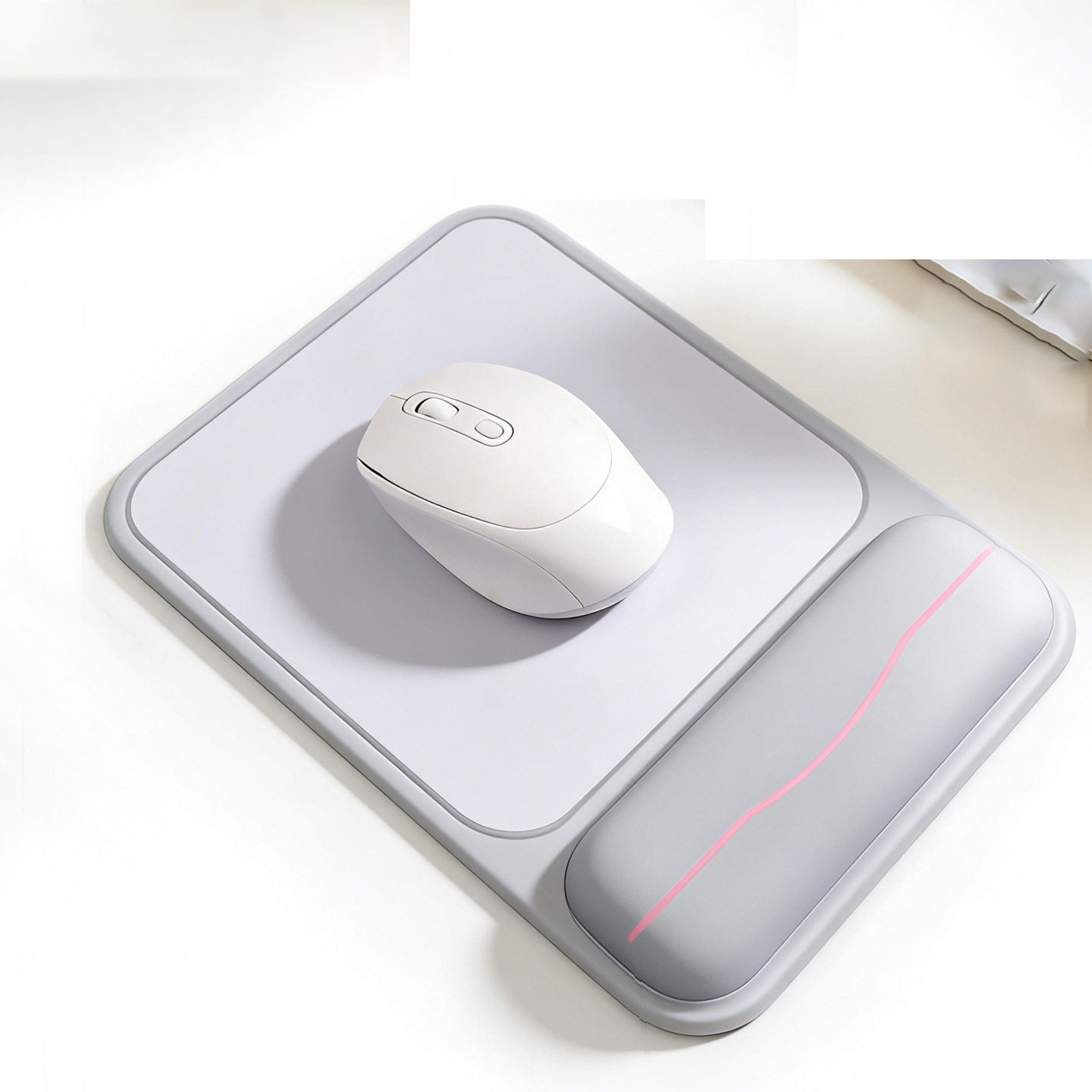แผ่นรองเมาส์ตามหลักสรีรศาสตร์แ - Ergonomic Mouse Pad With Wrist Support บทวิจารณ์และราคา