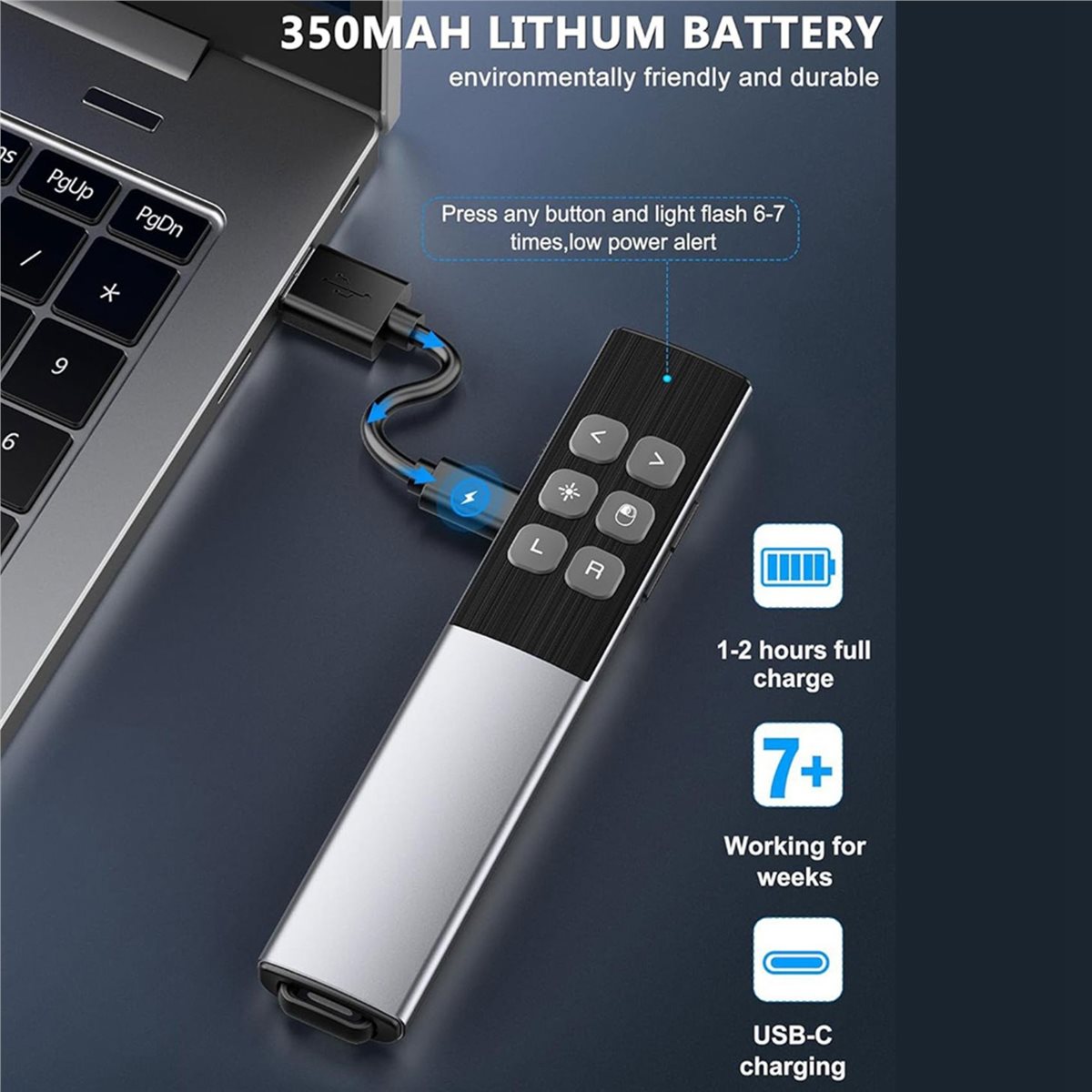 A60P คลิกเกอร์นำเสนอแบบไร้สายพ - Trackball Mouse Wireless Finger บทวิจารณ์และราคา