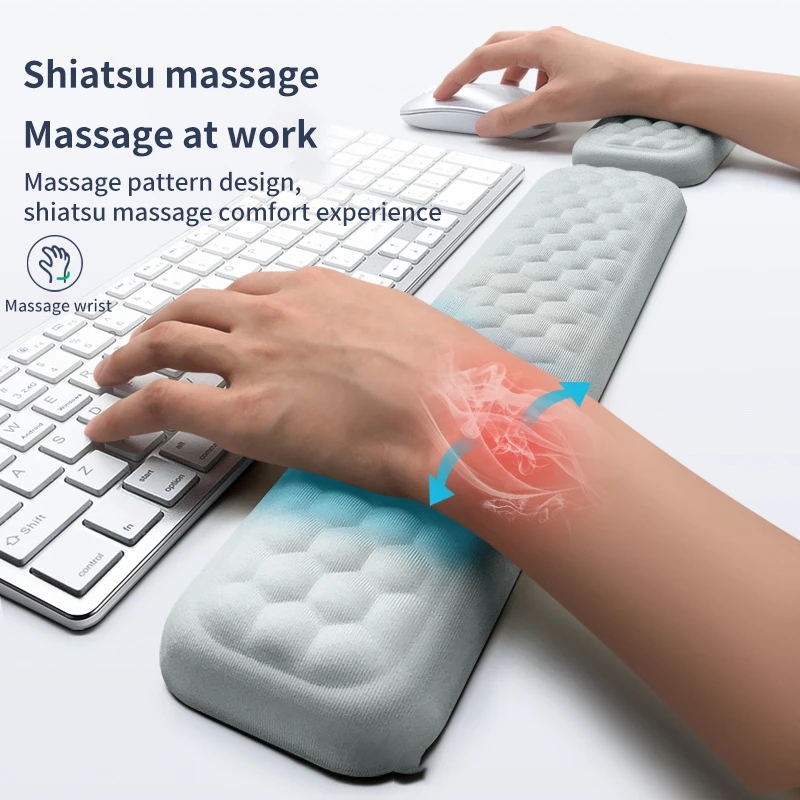 ที่รองข้อมือคีย์บอร์ดสำหรับเล่ - Ergonomic Mouse Wrist Rest Pad บทวิจารณ์และราคา