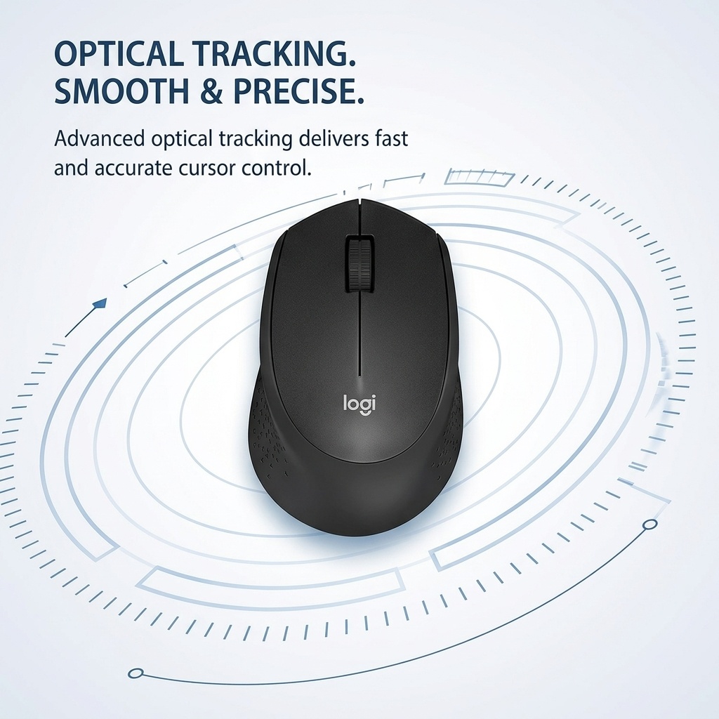 เมาส์ไร้สาย Logitech M330 2.4G - Ergonomic Mouse 2.4G Silent Click บทวิจารณ์และราคา