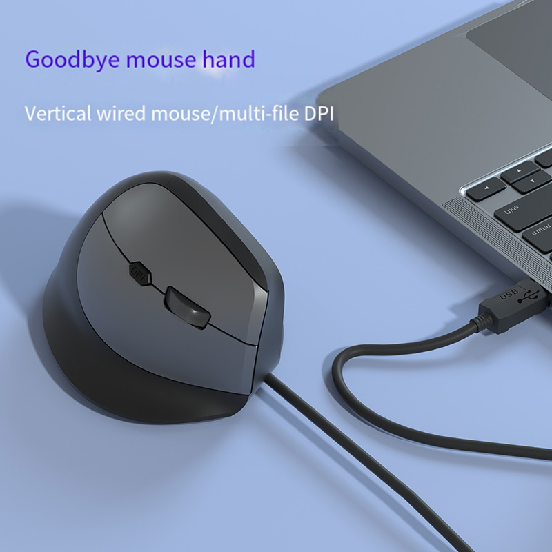 เมาส์ RGB แบบมีสายแนวตั้งมือขว - Vertical Mouse Left Handed บทวิจารณ์และราคา