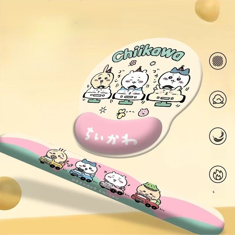 แผ่นรองเมาส์ลายการ์ตูนอนิเมะคา - Ergonomic Mouse Pad With Wrist Support บทวิจารณ์และราคา