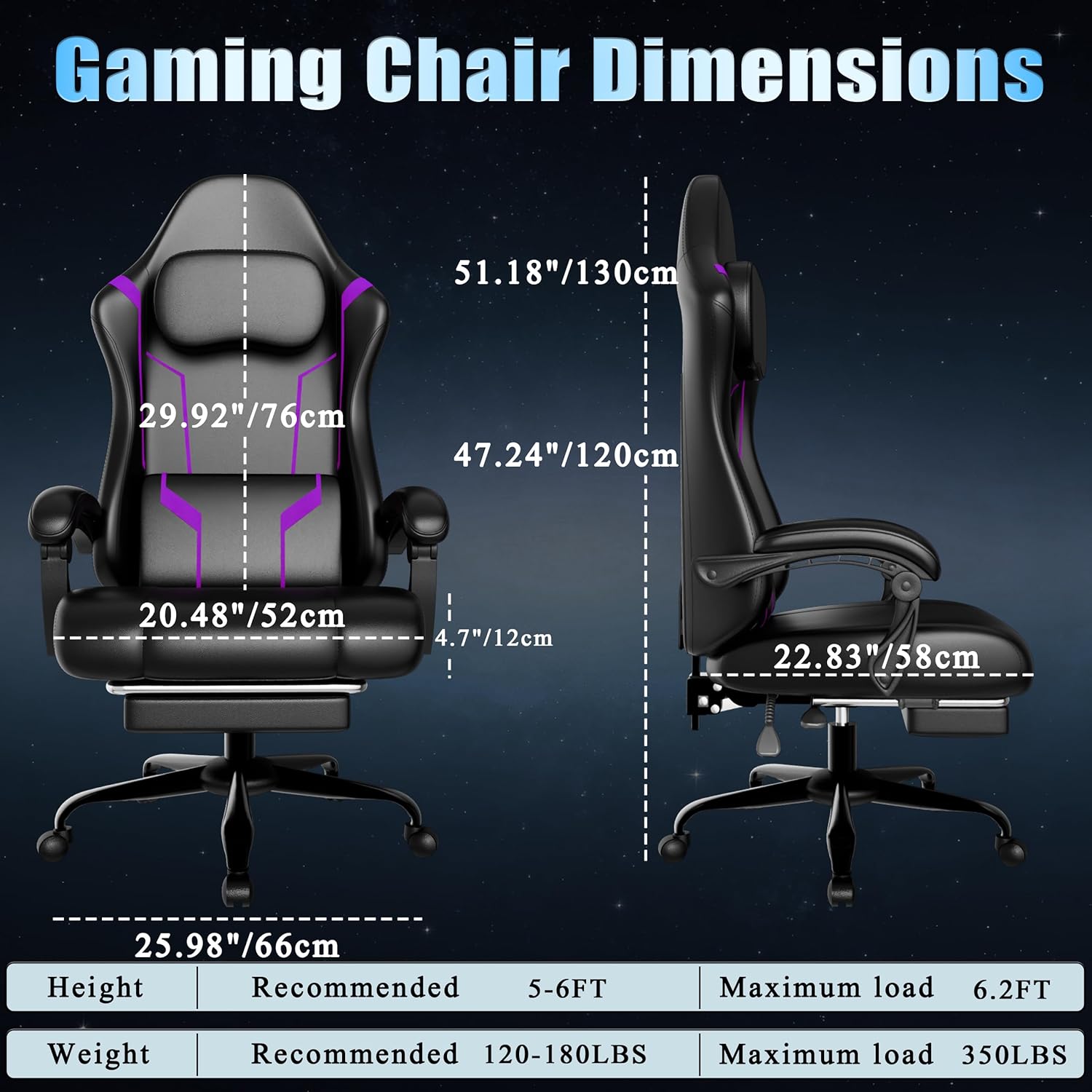 เก้าอี้เล่นเกมตามหลักสรีรศาสตร - Ergonomic Footrest Adjustable บทวิจารณ์และราคา