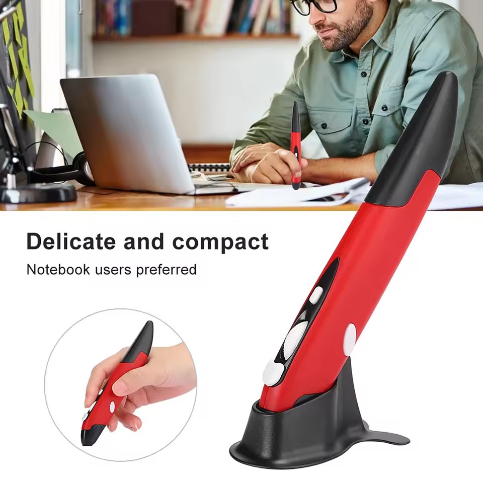 ใหม่ล่าสุด 2.4G Wireless USB O - Trackball Mouse Wireless Finger บทวิจารณ์และราคา