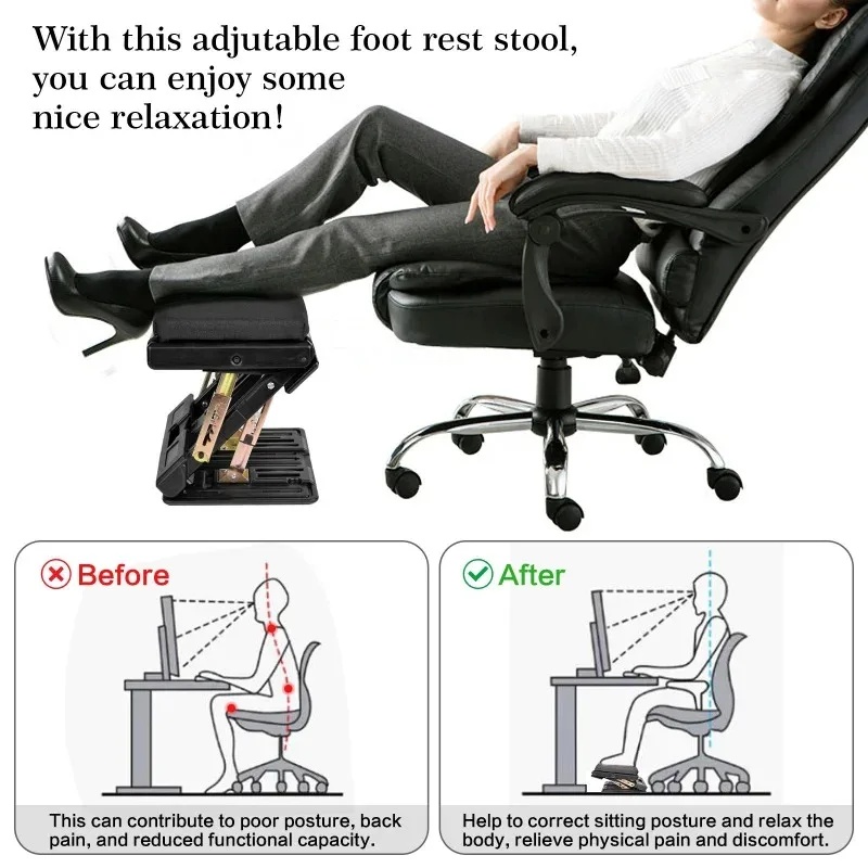 ที่พักเท้าปรับระดับได้ตามหลักส - Ergonomic Footrest Adjustable บทวิจารณ์และราคา