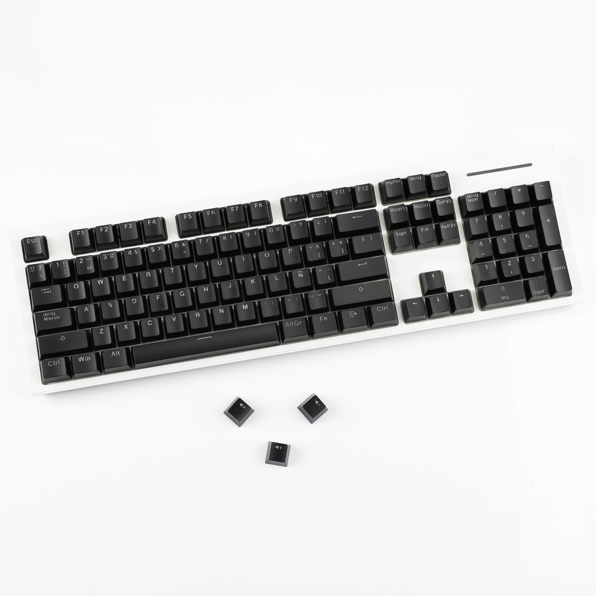 คีย์แคป 132 ปุ่ม สเปน แบ็คไลท์ - Ergonomic Keyboard Split Mechanical บทวิจารณ์และราคา