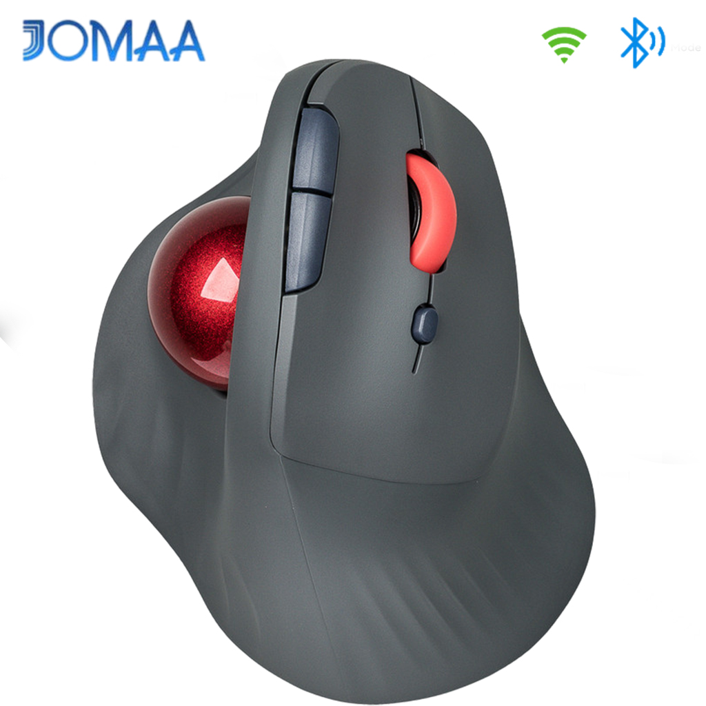 เมาส์แทร็กบอลไร้สาย JOMAA บลูท - Vertical Mouse Rechargeable Bluetooth บทวิจารณ์และราคา