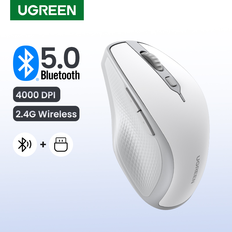 UGREEN ไร้สายบลูทูธ5.0 Ergonom - Vertical Mouse Small Hand บทวิจารณ์และราคา