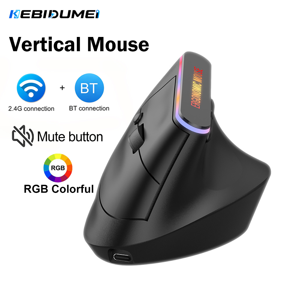 เควิดูเมย์เมาส์แนวตั้งบลูทูธ 5 - Vertical Mouse Small Hand บทวิจารณ์และราคา