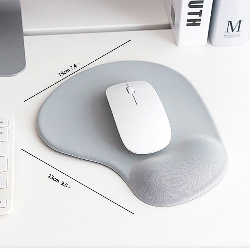 น่ารักสายรัดข้อมือซิลิกาเจลสนั - Ergonomic Mouse Pad With Wrist Support บทวิจารณ์และราคา