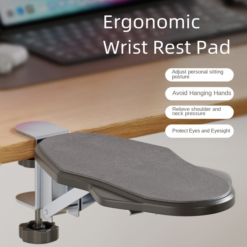 แผ่นรองแขนสำหรับโต๊ะคอมพิวเตอร - Ergonomic Mouse Wrist Rest Pad บทวิจารณ์และราคา