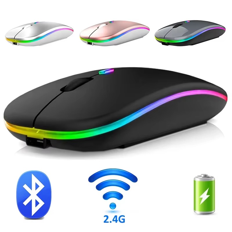 เมาส์ไร้สายบลูทูธ 2.4G โหมดคู่ - Trackball Mouse Wireless Finger บทวิจารณ์และราคา