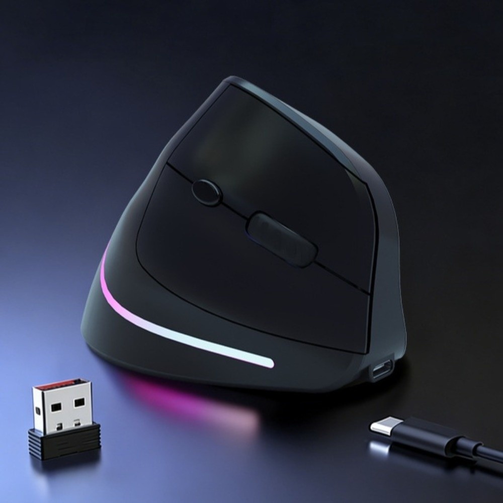 เมาส์แนวตั้งตามหลักสรีรศาสตร์  - Vertical Mouse Rechargeable Bluetooth บทวิจารณ์และราคา