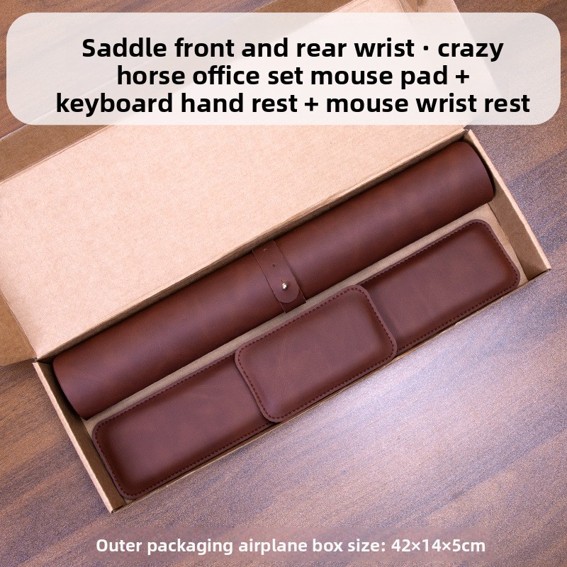 แผ่นรองเมาส์กันน้ำ PU ขนาดใหญ่ - Ergonomic Mouse Pad With Wrist Support บทวิจารณ์และราคา