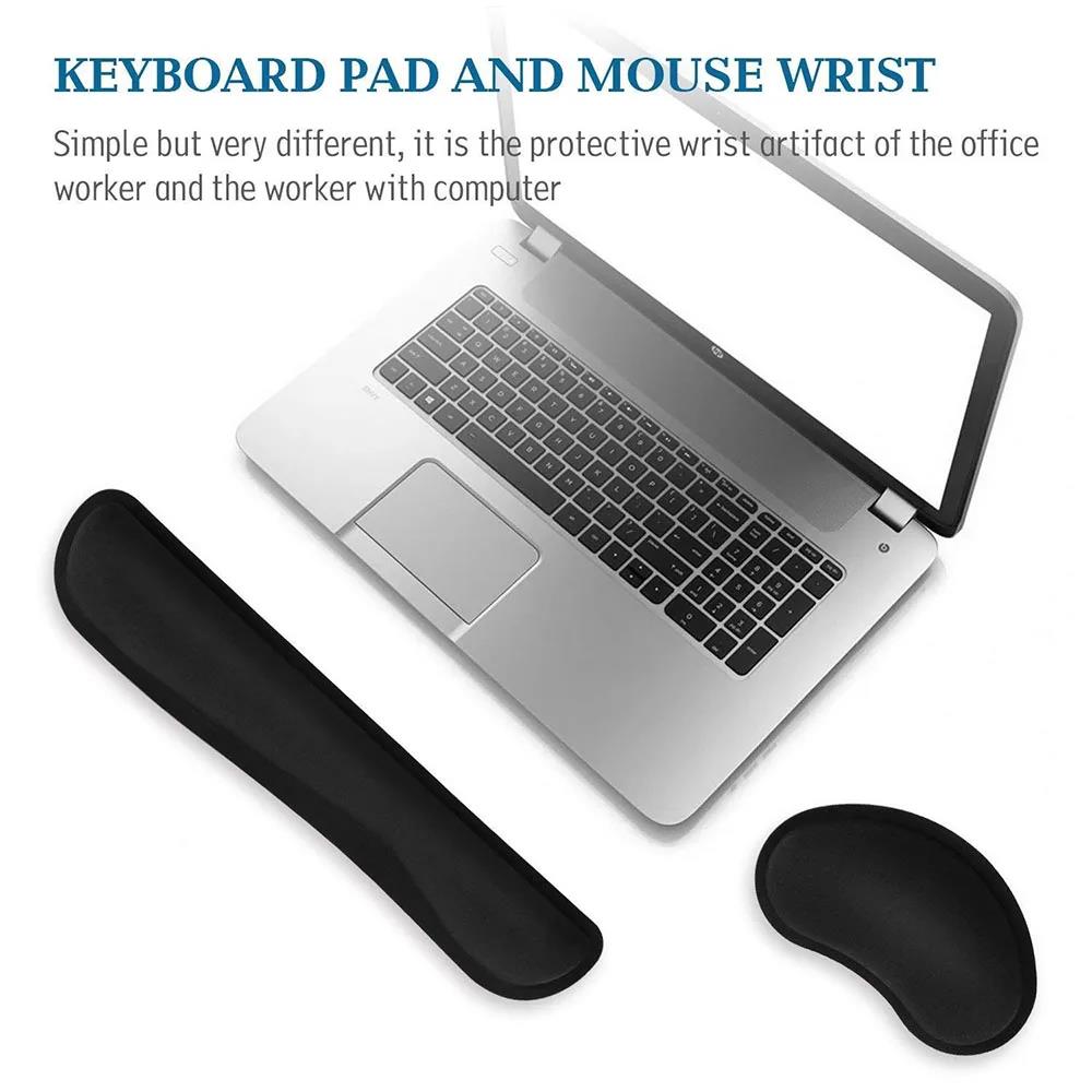 คีย์บอร์ด WRIST REST Pad แผ่นร - Ergonomic Mouse Wrist Rest Pad บทวิจารณ์และราคา