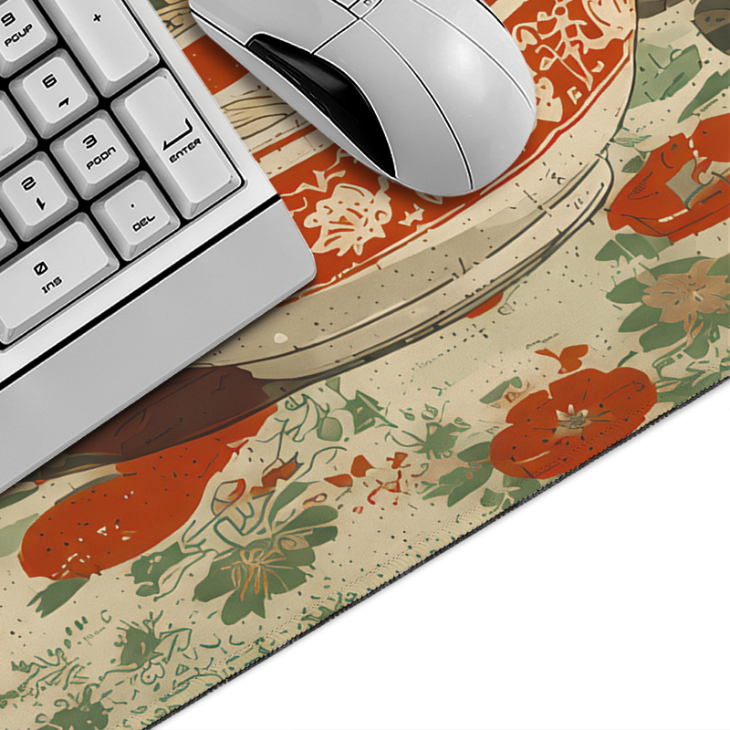แผ่นรองเมาส์ลายแมวดำญี่ปุ่นสำห - Ergonomic Mouse Pad With Wrist Support บทวิจารณ์และราคา