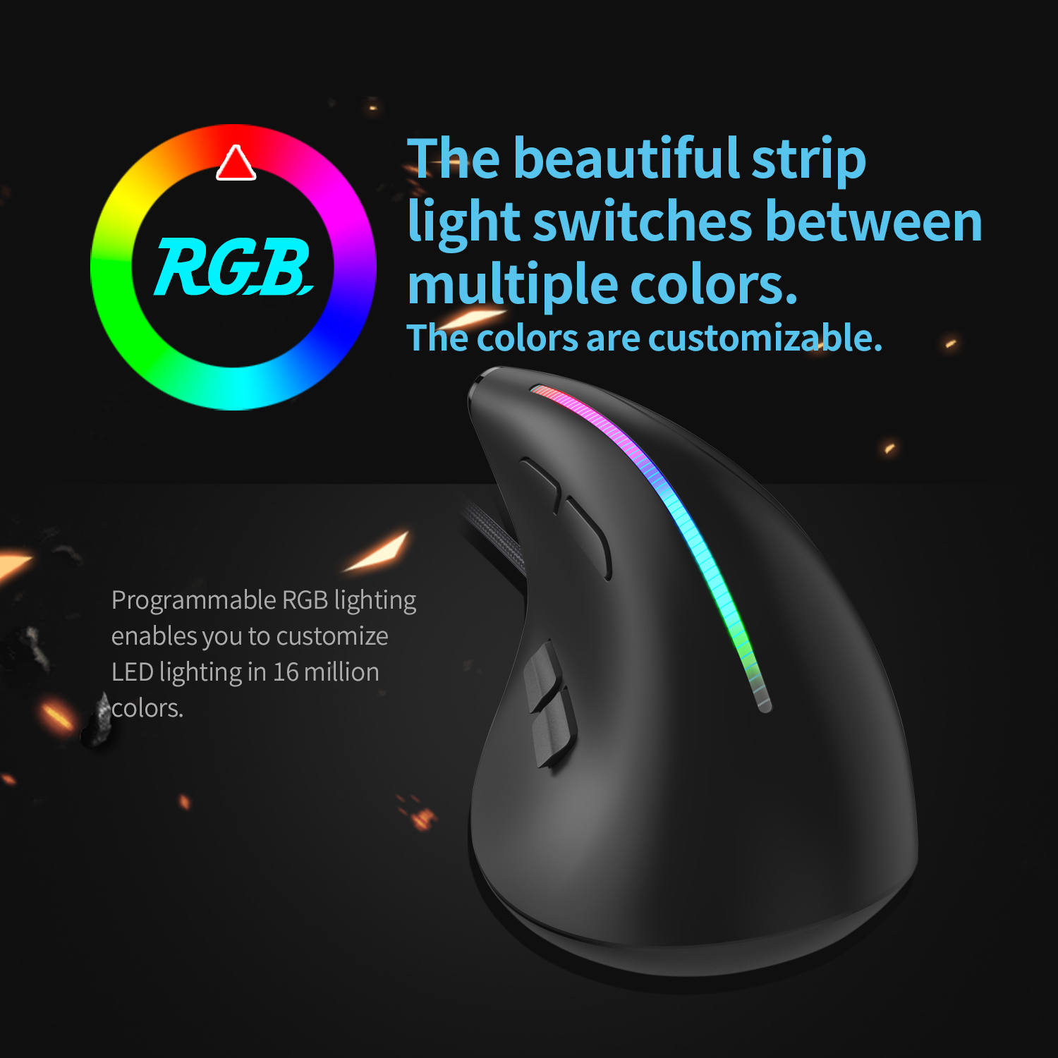 JOMAA เมาส์สําหรับเล่นเกมแบบมี - Vertical Mouse Small Hand บทวิจารณ์และราคา