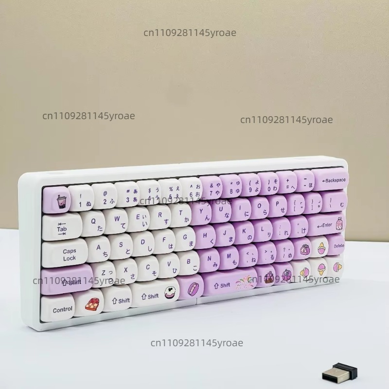 2.4G คีย์บอร์ดกลไกไร้สายแบบแยก - Ergonomic Keyboard Split Mechanical บทวิจารณ์และราคา