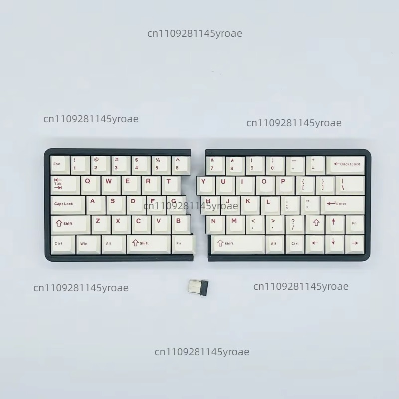 2.4G คีย์บอร์ดกลไกไร้สายแบบแยก - Ergonomic Keyboard Split Mechanical บทวิจารณ์และราคา