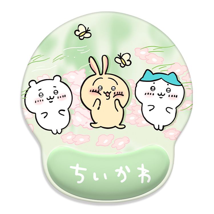 แผ่นรองเมาส์ลายอนิเมะ Chiikawa - Ergonomic Mouse Pad With Wrist Support บทวิจารณ์และราคา