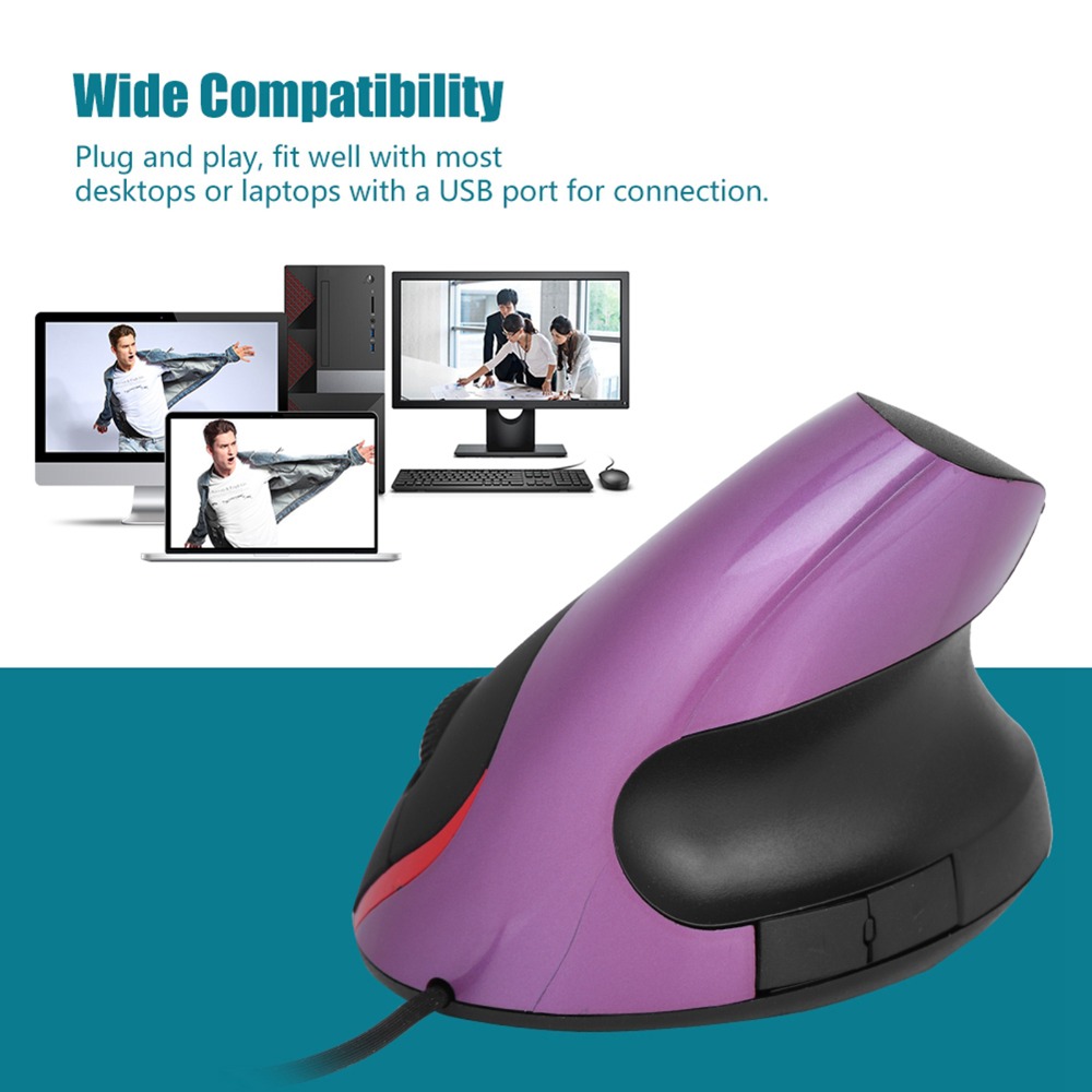 เมาส์แนวตั้งแบบมีสาย Comfort G - Vertical Mouse Small Hand บทวิจารณ์และราคา