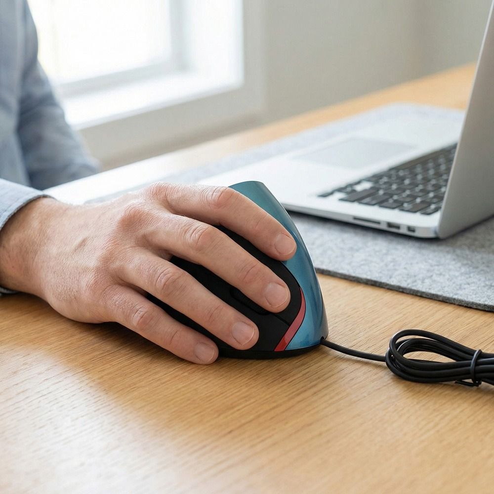 เมาส์แนวตั้งแบบมีสาย Comfort G - Vertical Mouse Small Hand บทวิจารณ์และราคา