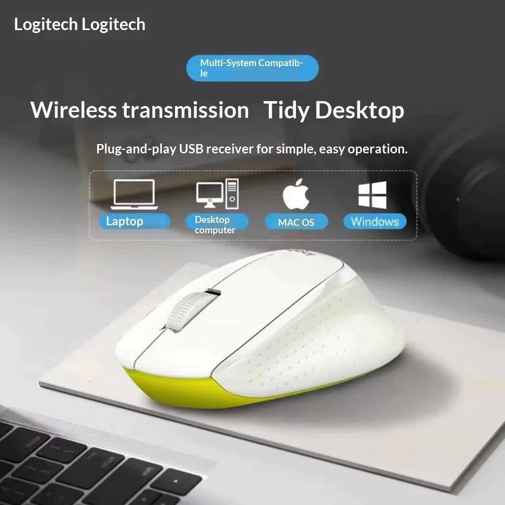 เมาส์ไร้สาย Logitech M330 ออกแ - Ergonomic Mouse 2.4G Silent Click บทวิจารณ์และราคา