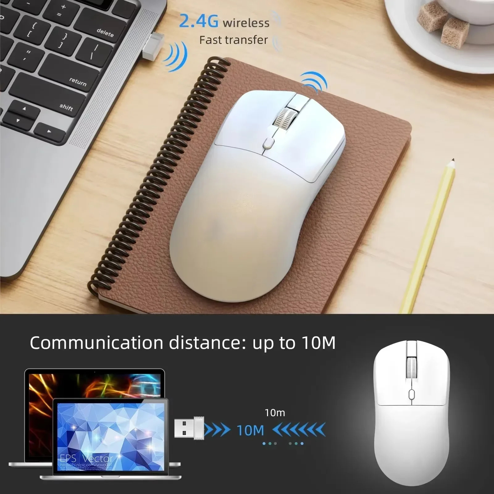 KEBIDUMEI เมาส์ไร้สาย 2.4G น้ำ - Trackball Mouse Wireless Finger บทวิจารณ์และราคา