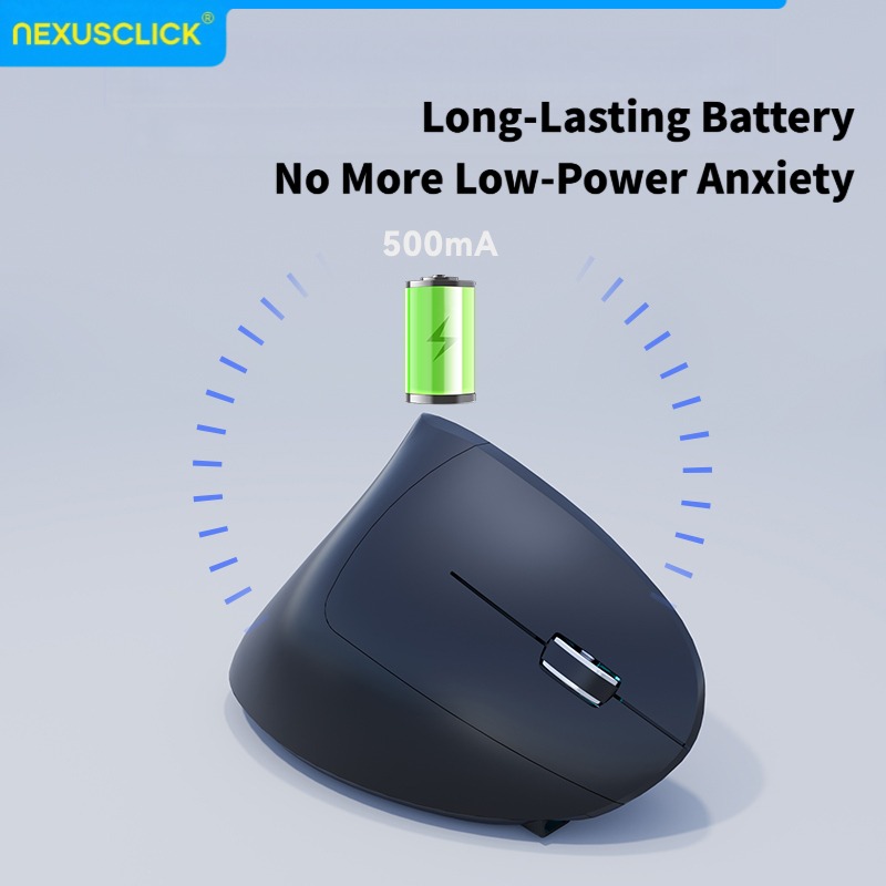 เน็กซัสคลิกเมาส์ไร้สายตามหลักส - Vertical Mouse Rechargeable Bluetooth บทวิจารณ์และราคา