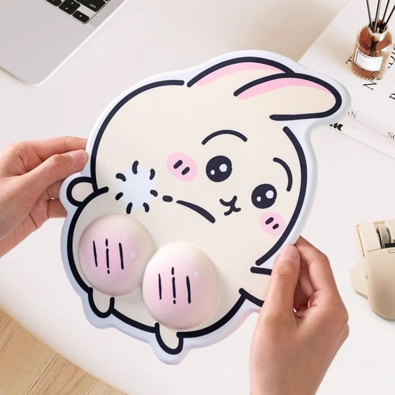 แผ่นรองเมาส์ 3 มิติ ลายชิอิคาว - Ergonomic Mouse Pad With Wrist Support บทวิจารณ์และราคา