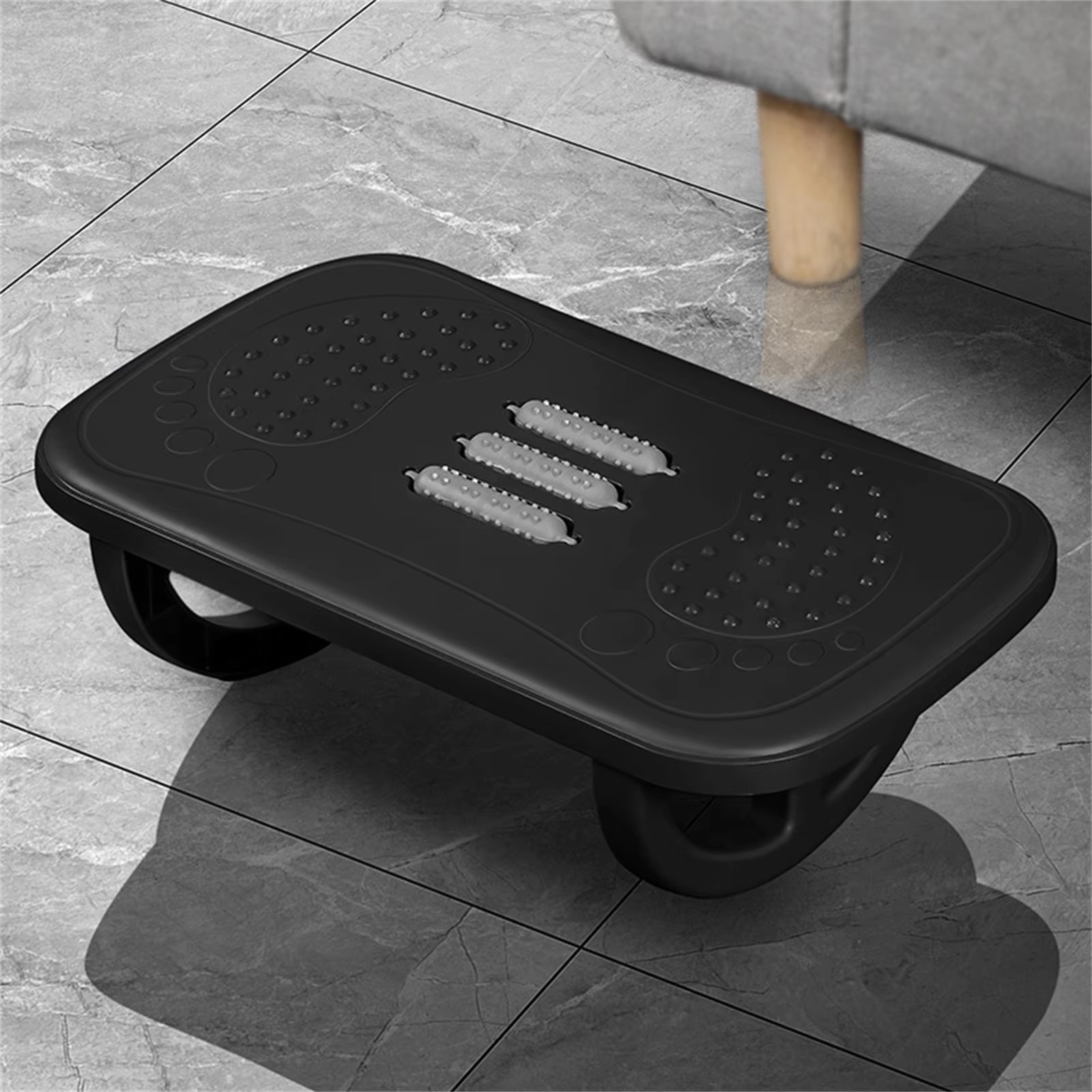 ที่วางเท้าแบบโยกสำหรับใต้โต๊ะท - Ergonomic Footrest Adjustable บทวิจารณ์และราคา