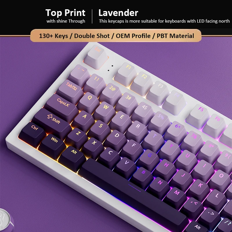 คีย์แคป PBT แบบโปรไฟล์ OEM สีม - Ergonomic Keyboard Split Mechanical บทวิจารณ์และราคา
