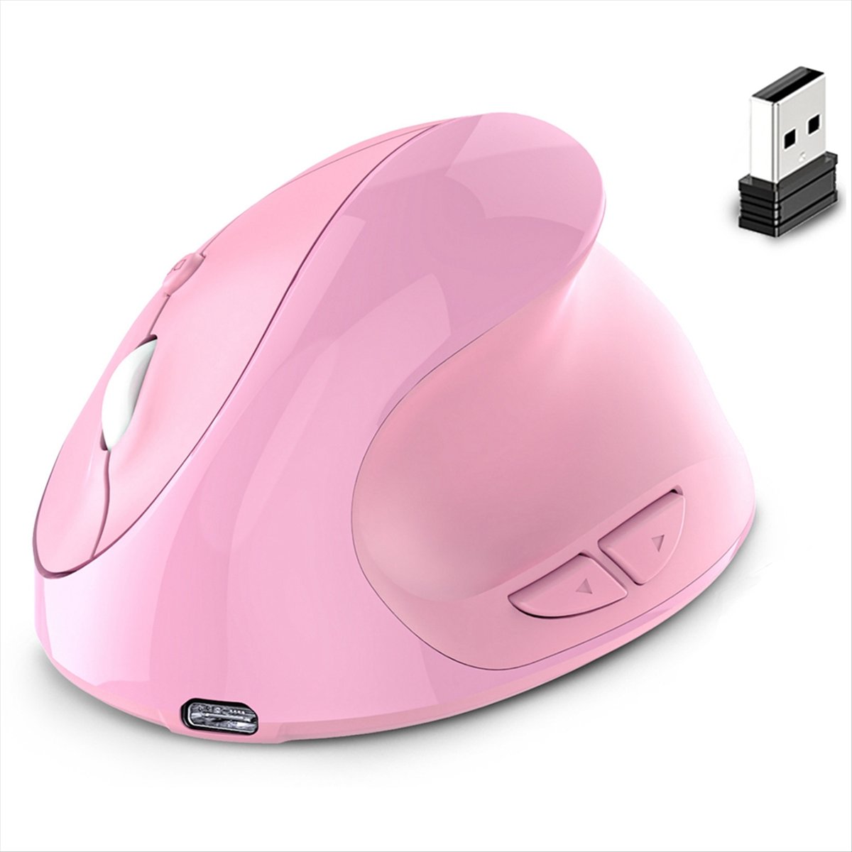 เหมาะสำหรับเมาส์ไร้สายแบบชาร์จ - Vertical Mouse Rechargeable Bluetooth บทวิจารณ์และราคา