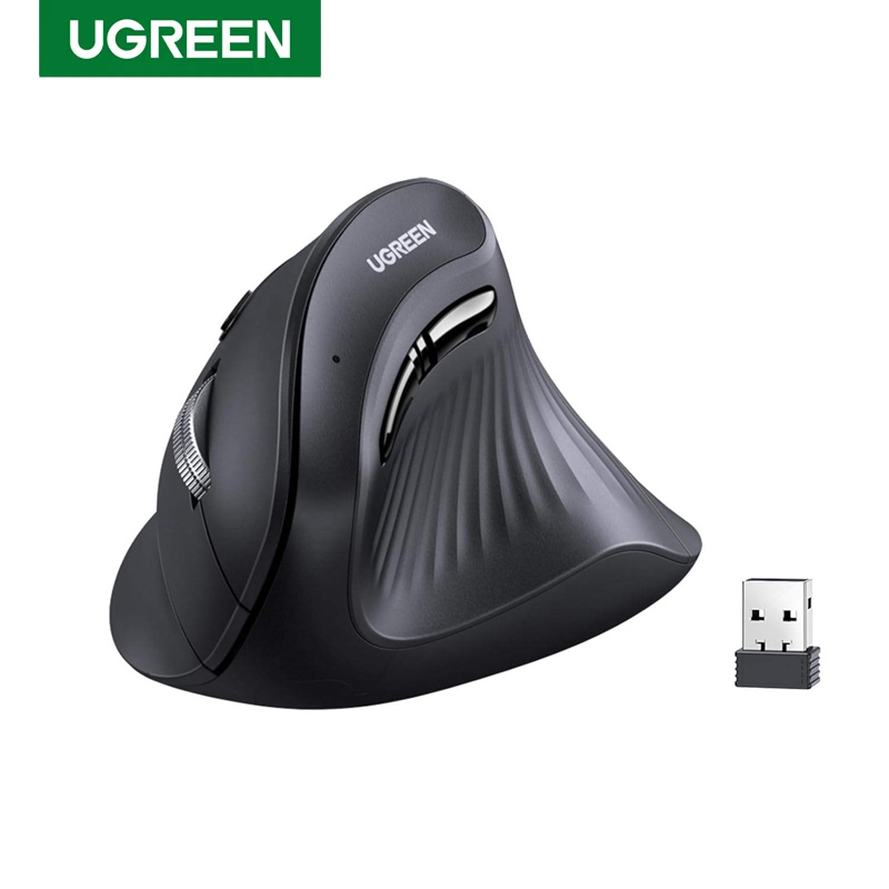 UGREEN MU008 เมาส์บลูทูธไร้สาย - Ergonomic Vertical Mouse Wireless บทวิจารณ์และราคา