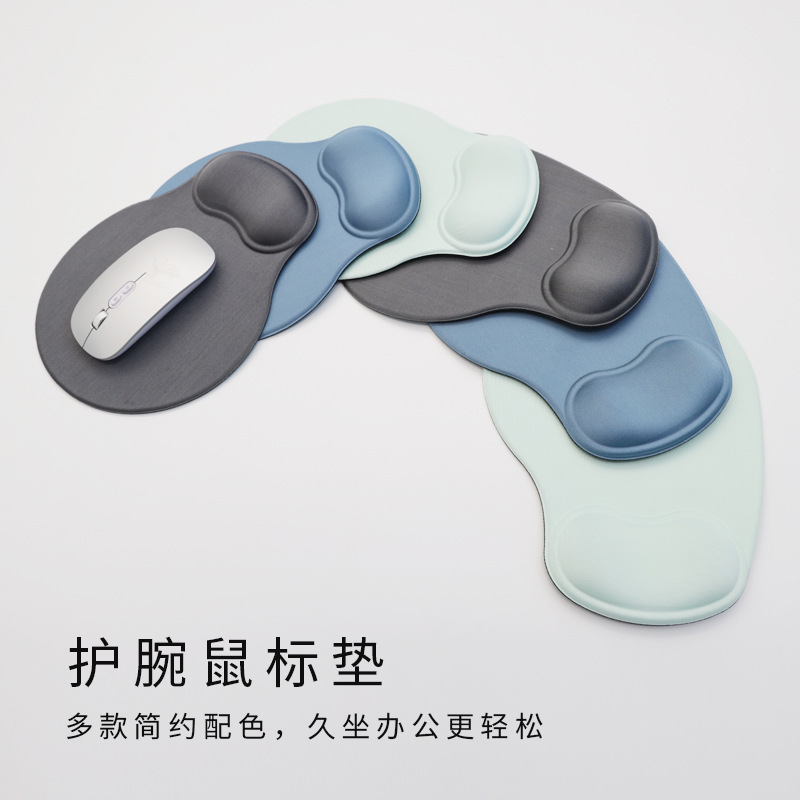 แผ่นรองเมาส์แบบไล่สี ออกแบบตาม - Ergonomic Mouse Wrist Rest Pad บทวิจารณ์และราคา