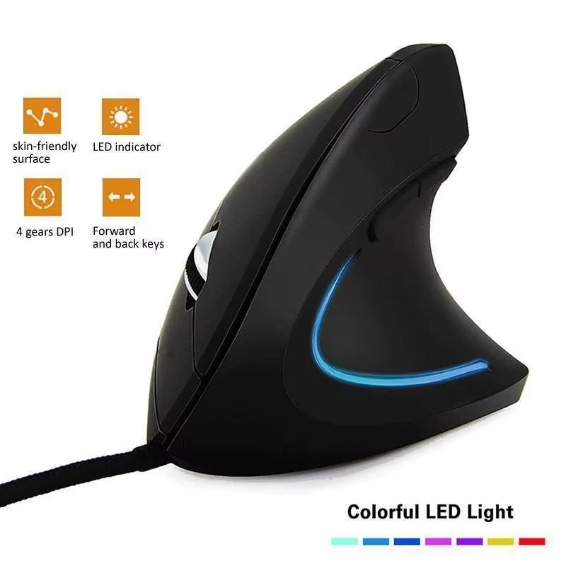 เมาส์แนวตั้ง ออกแบบตามหลักสรีร - Ergonomic Vertical Mouse Wireless บทวิจารณ์และราคา