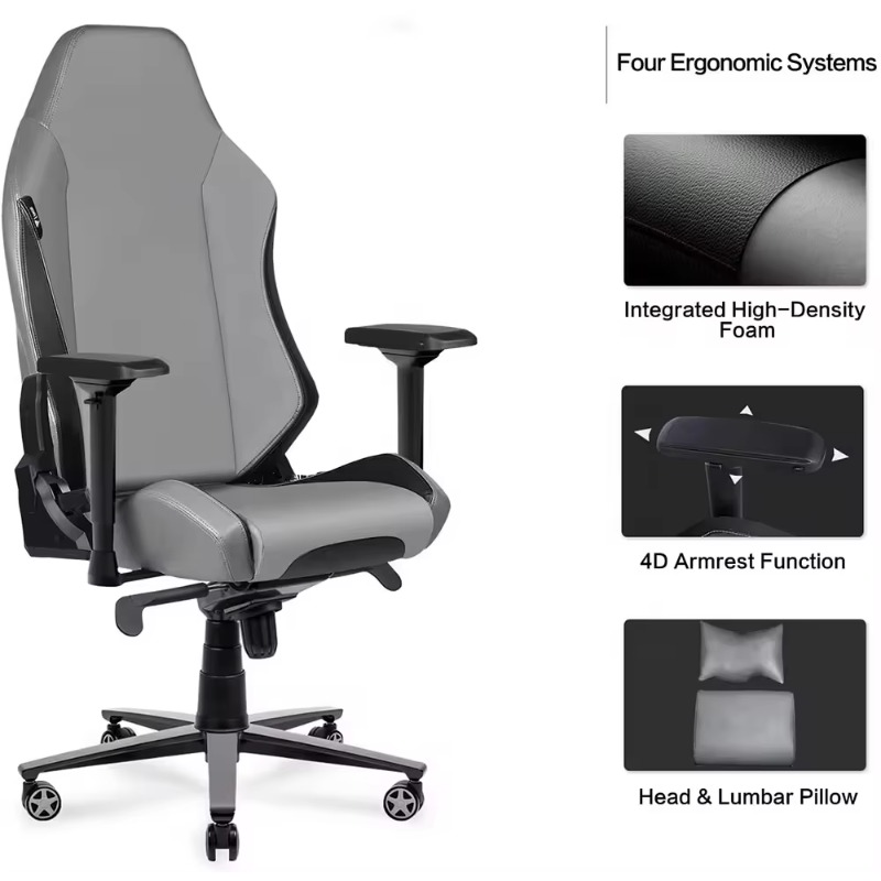 เก้าอี้เล่นเกม เก้าอี้คอมพิวเต - Ergonomic Footrest Adjustable บทวิจารณ์และราคา