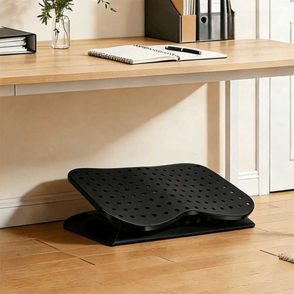 ที่วางเท้าใต้โต๊ะทำงานแบบตามหล - Ergonomic Footrest Adjustable บทวิจารณ์และราคา