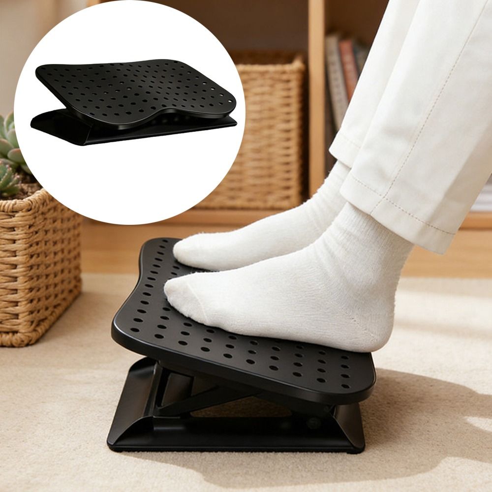 ที่วางเท้าใต้โต๊ะทำงานแบบตามหล - Ergonomic Footrest Adjustable บทวิจารณ์และราคา
