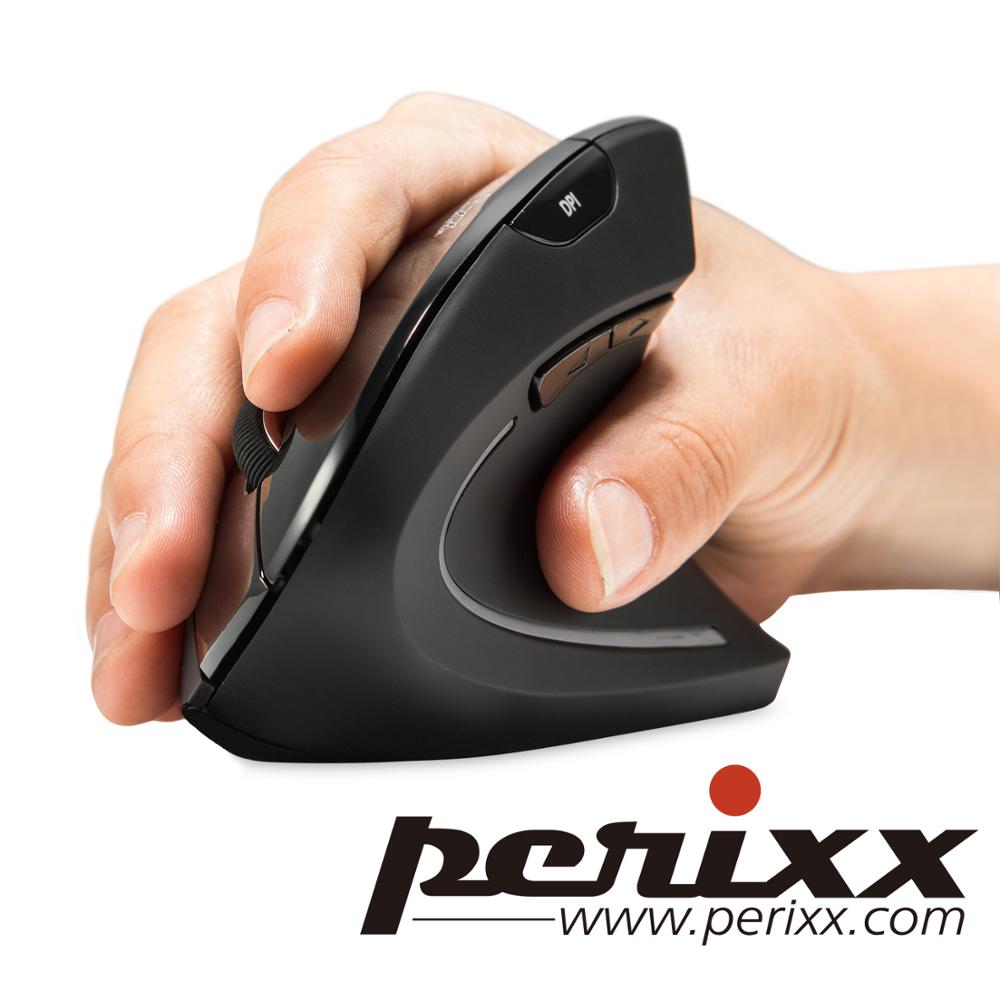 Original เยอรมนี Perixx PERIMI - Ergonomic Vertical Mouse Wireless บทวิจารณ์และราคา