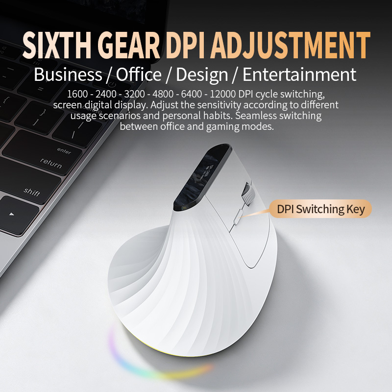 เมาส์แนวตั้งไร้สาย Bluetooth & - Vertical Mouse Rechargeable Bluetooth บทวิจารณ์และราคา